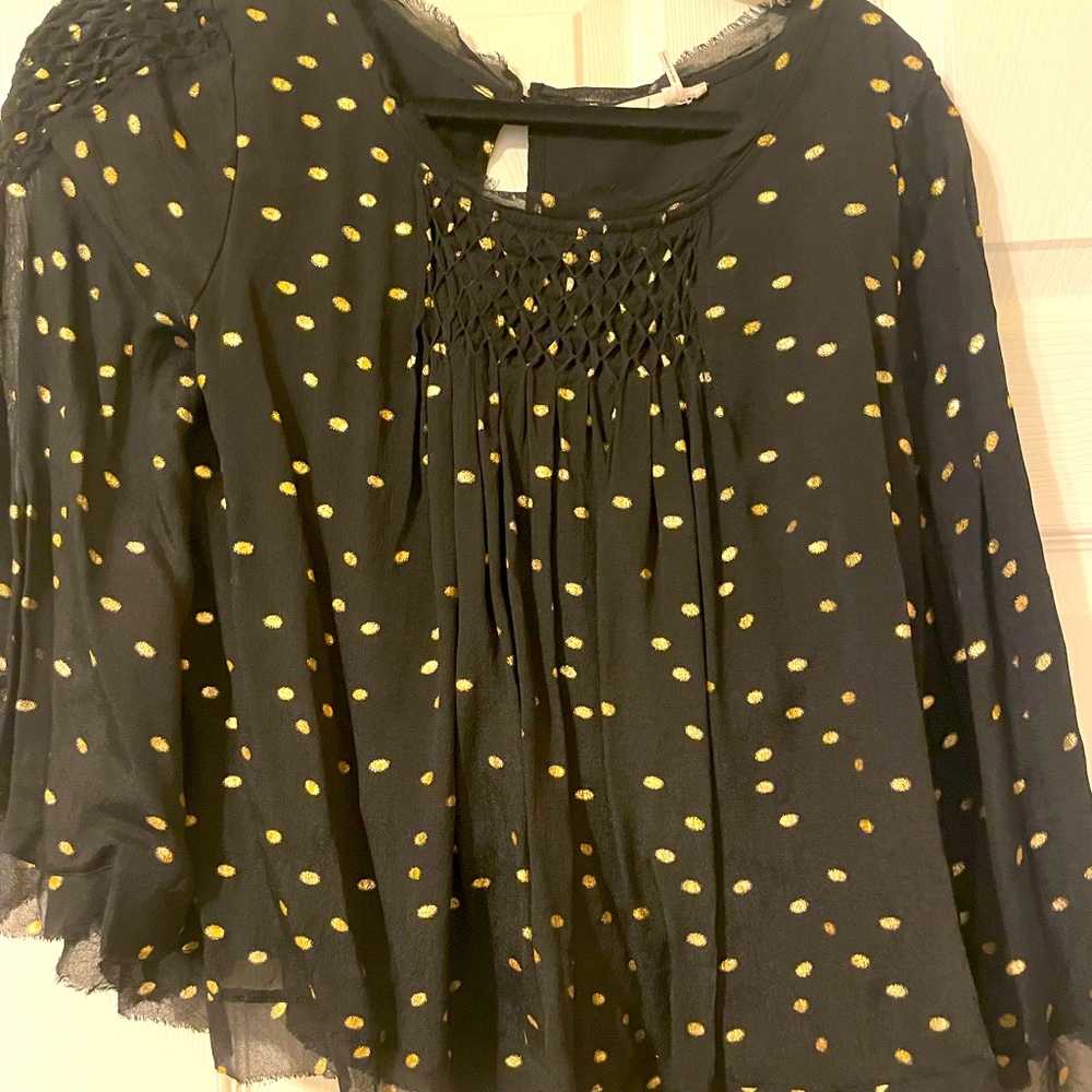 Floreat Anthropologie blouse